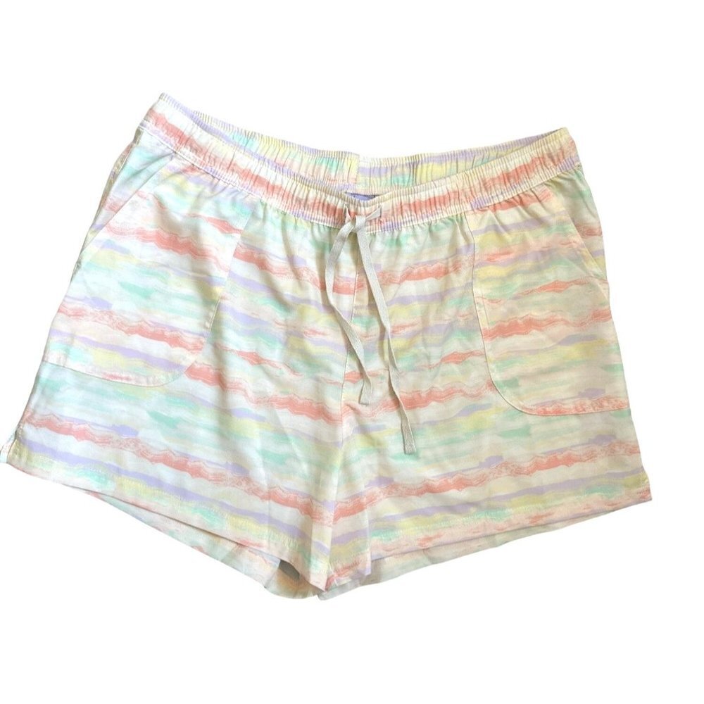 NWT Willow Blossom women's pastel athletic shorts size XL